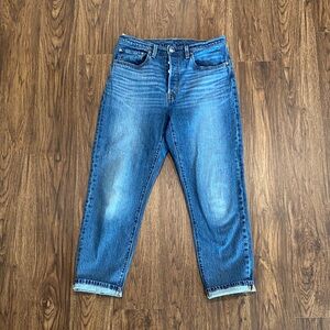 Levi's Blue Straight Leg Women's Jeans